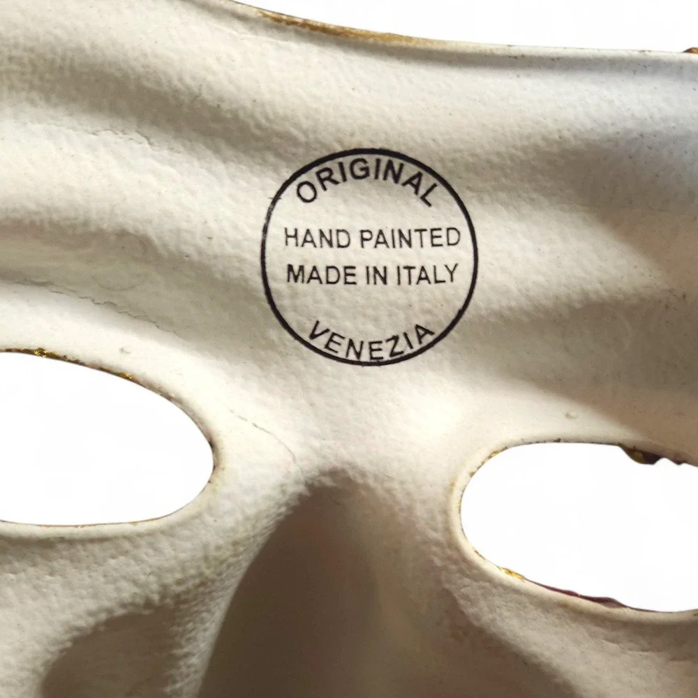 Venetian Plague Doctor Mask Medico Della Peste Hand Paint Italy Maschera Galeone